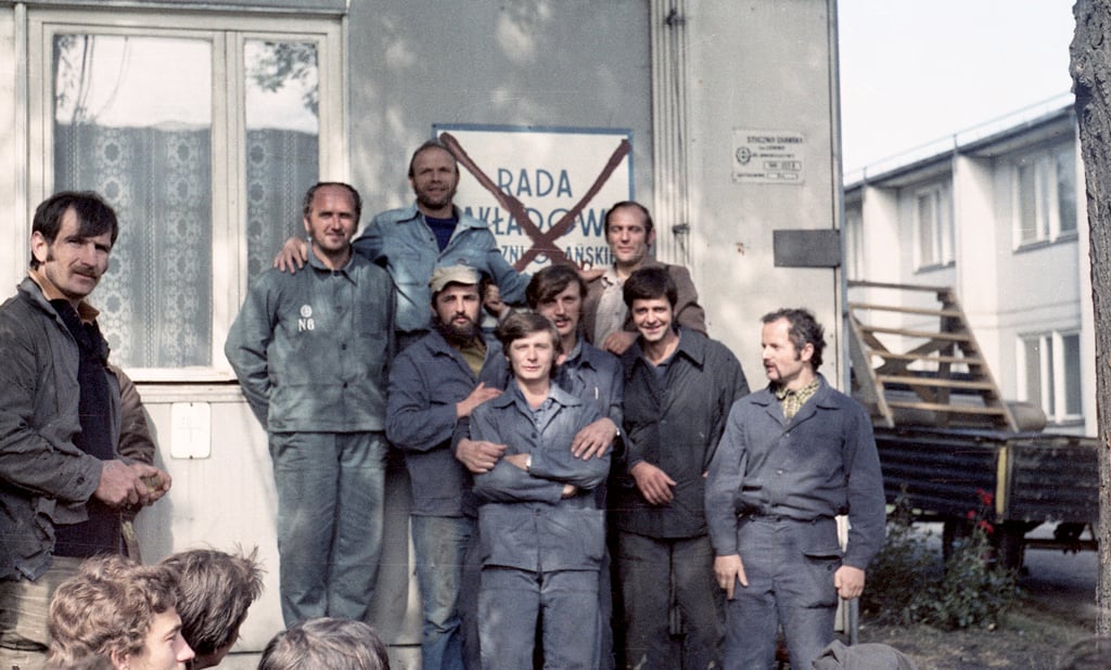 Strike at the Vladimir Lenin Shipyard in August 1980