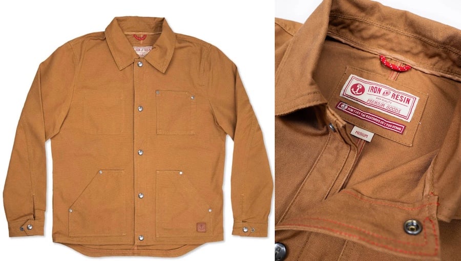 Iron resin holbrook jacket