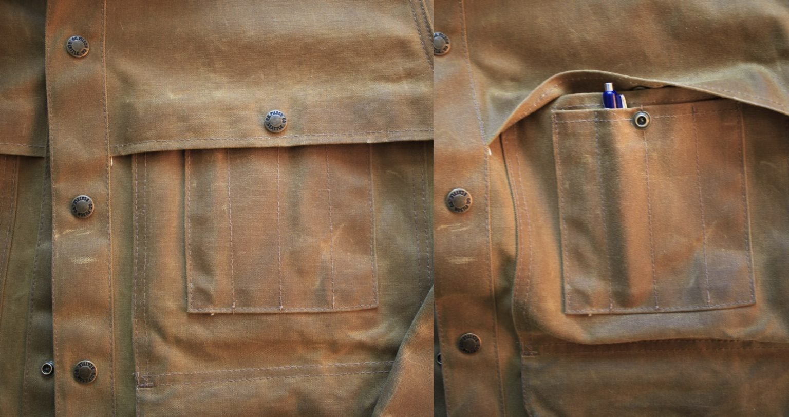 Filson Tin Cloth Cruiser Review After One Year of Wear Stridewise