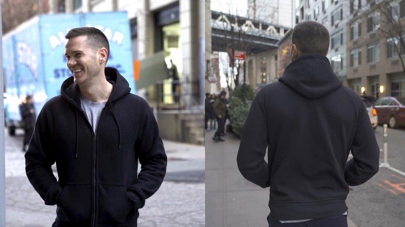 Flint and Tinder 10 Year Hoodie Front and Back