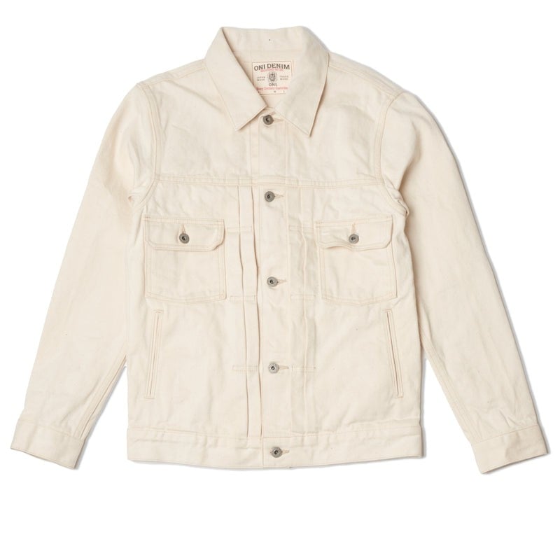 Oni Organic Cotton White Cotton Type 2 Jacket