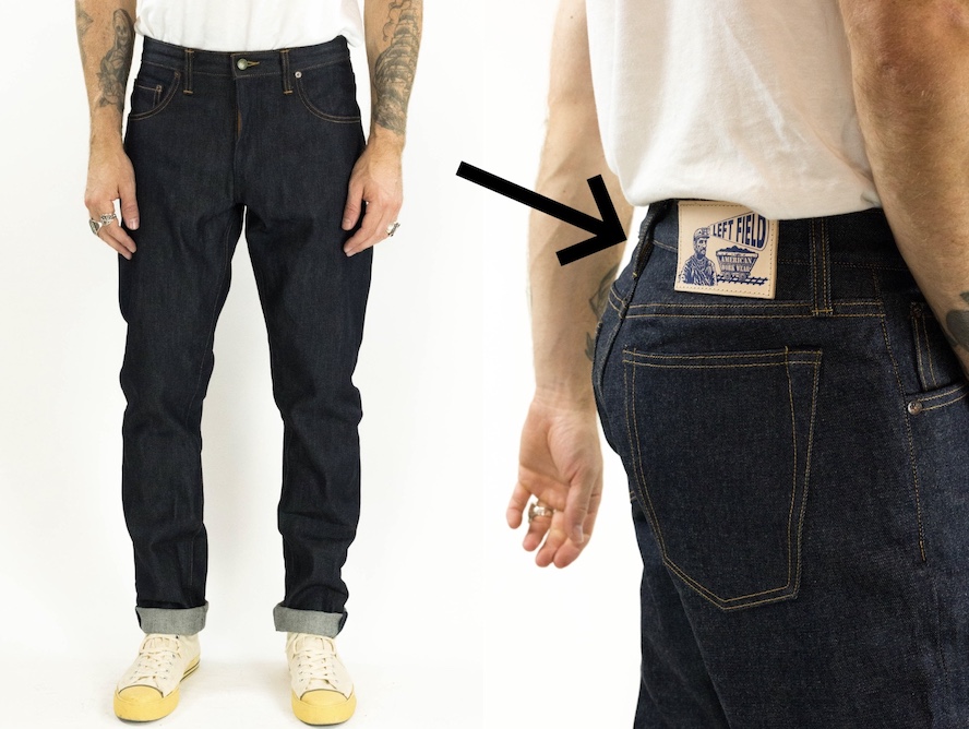 Left field nyc atlas athletic fit jeans