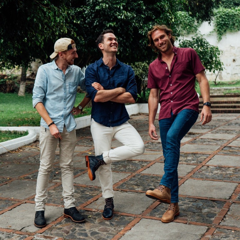 Nick hanging in Guatemala with the Adelante Crew