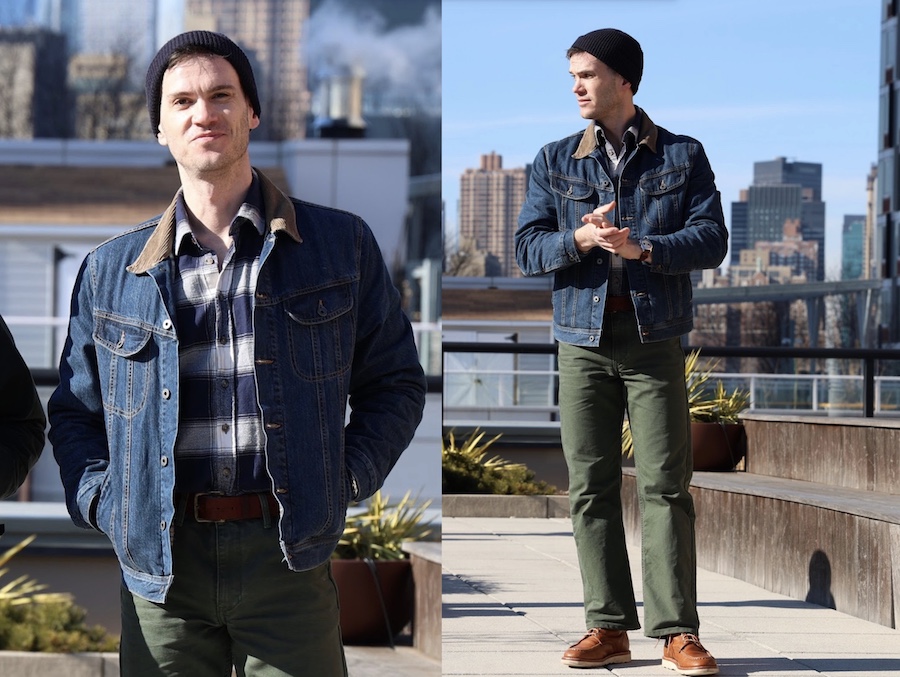 Lee storm rider denim jacket flint tinder