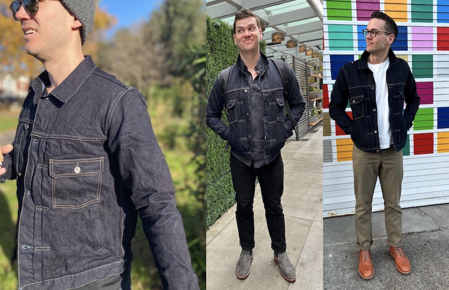 Tanuki type 2 amagumo denim jacket