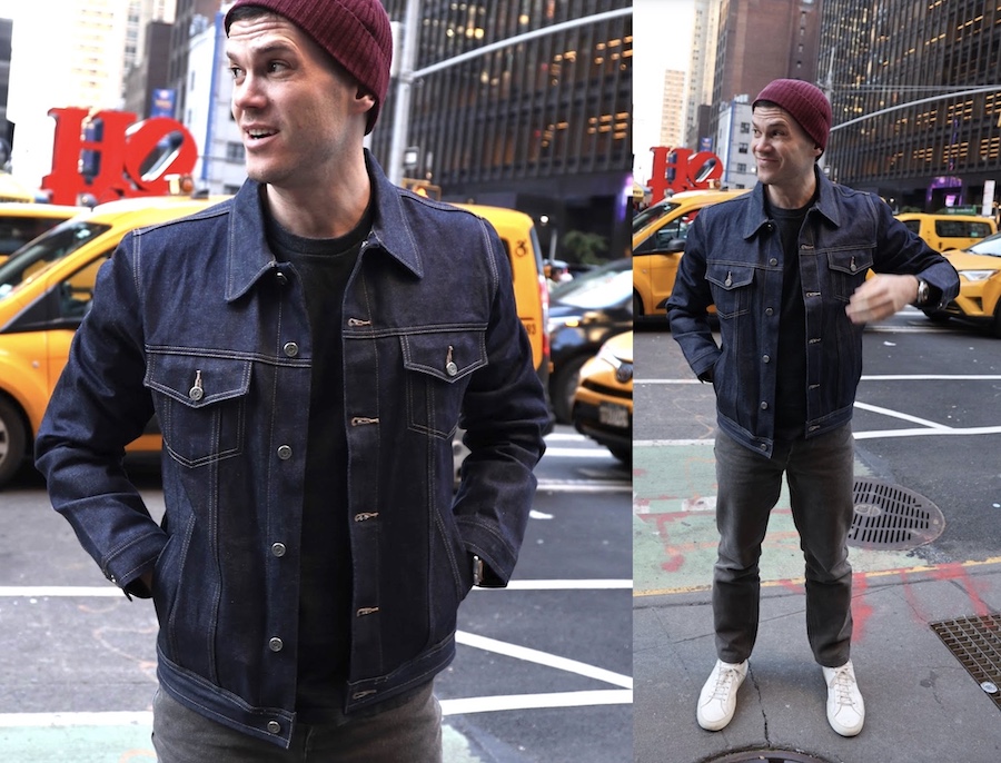 Thursday boots denim jacket type