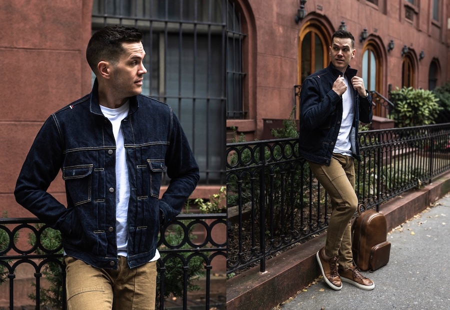 Type 2 denim jacket tanuki