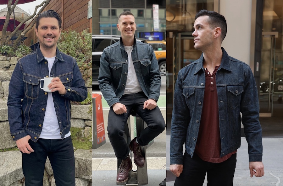 Type 3 denim jacket oni