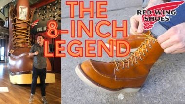 RED WING 877 moc toe boot review