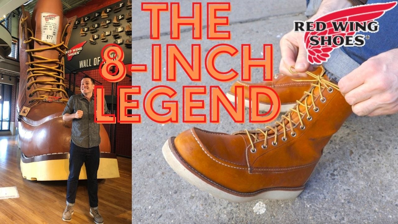 Red 877 Boot Review The Legendary 8-Inch Moc Toe stridewise.com