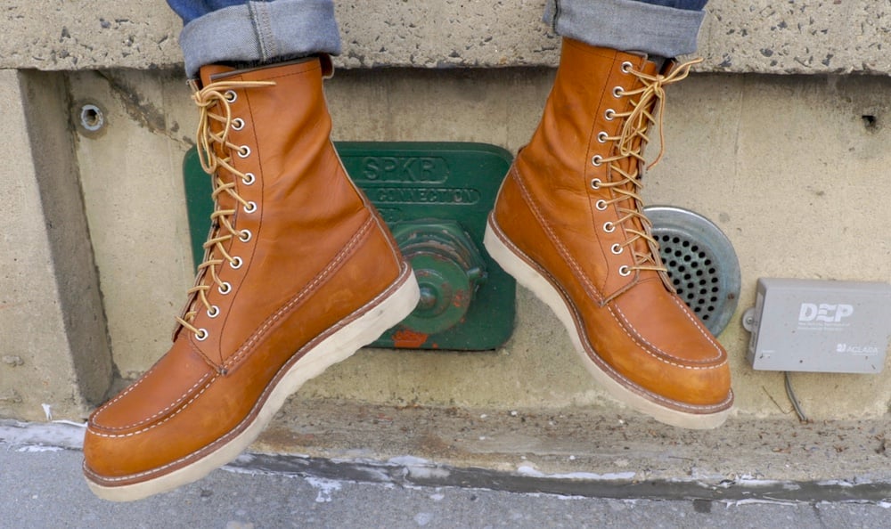 Red wing heritage on sale 877