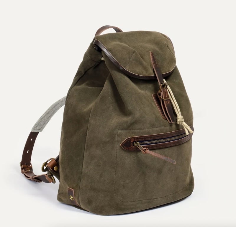 bleu de chauffe camp backpack musk