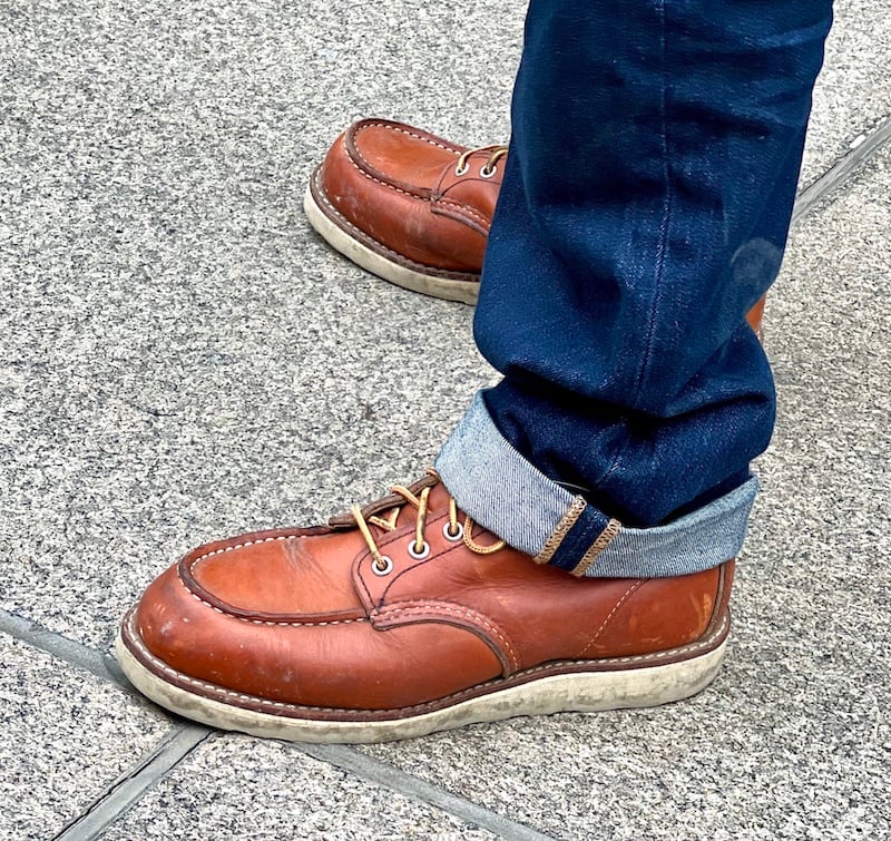 red wing 875 under jeans