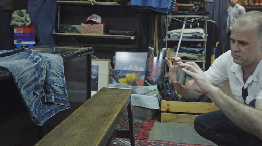 Selvedge denim fades