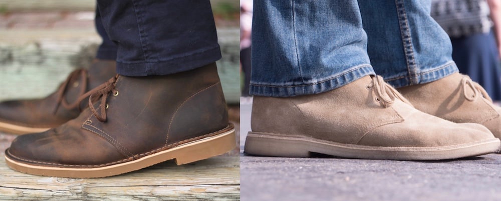 clarks desert boot vs bushacre 3