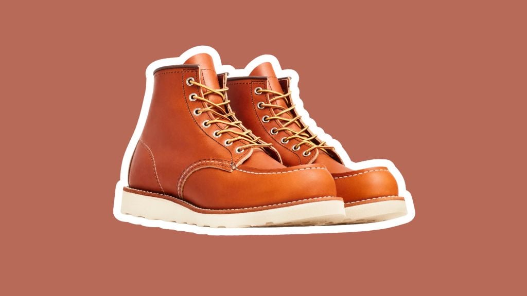 Best moc toe boots red wing