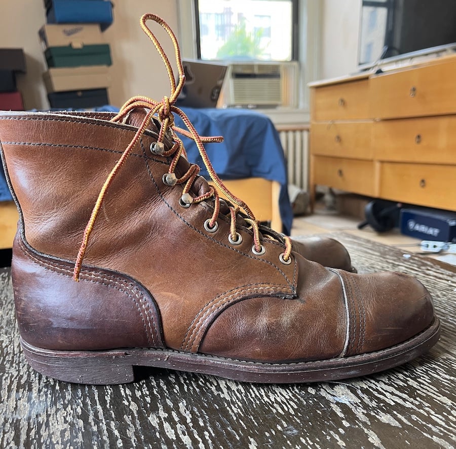 red wing iron ranger old 8111 boot