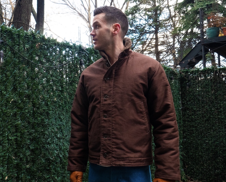 Buzz ricksons n1 deck jacket sizing fit