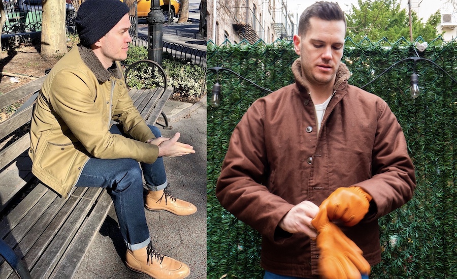 Iron heart vs buzz ricksons deck jacket n1