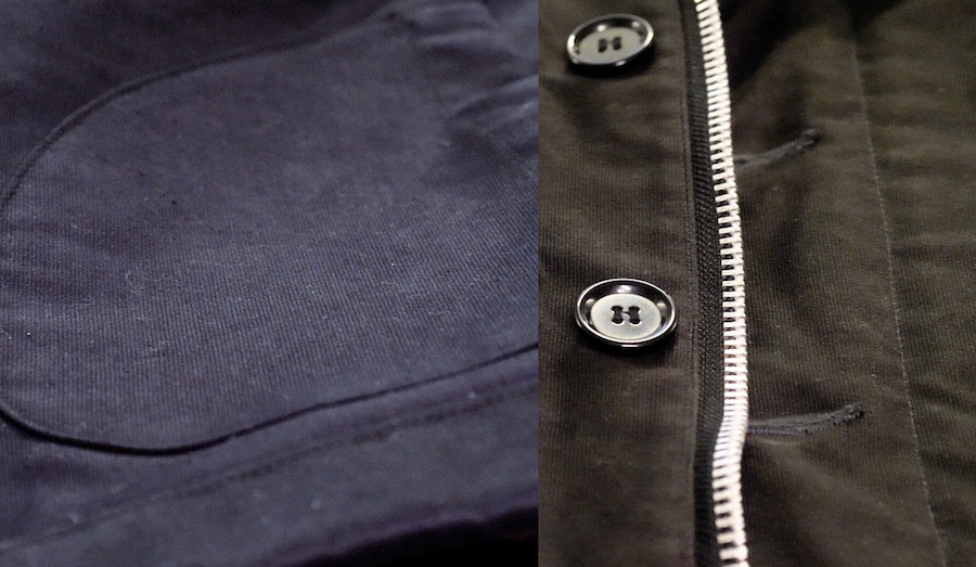 Jungle cloth bedford cord deck jacket