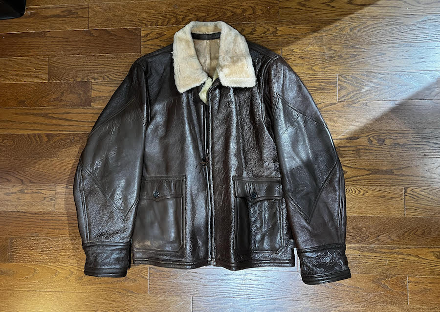 The Army Air Corps Leather Flight Jacket