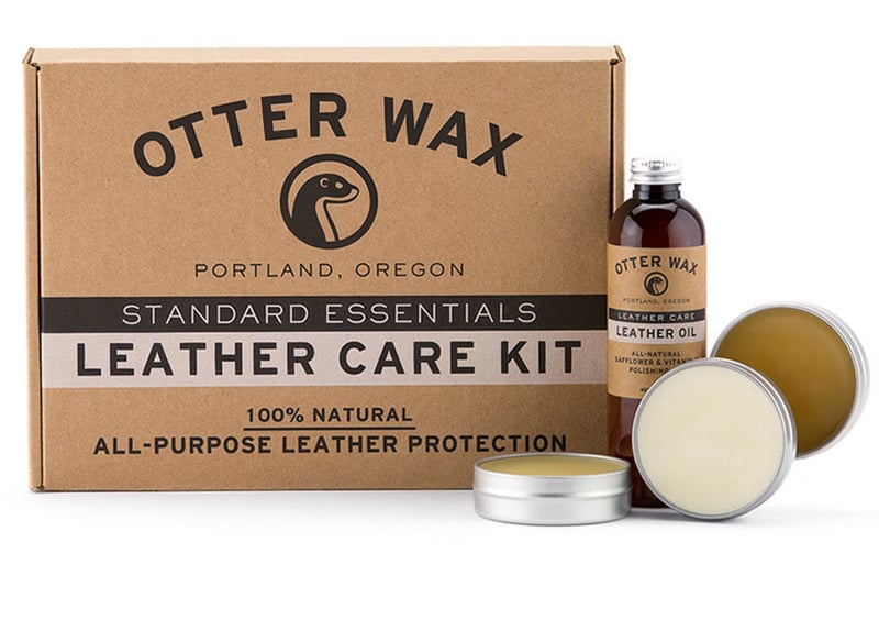 otter wax leather care kit