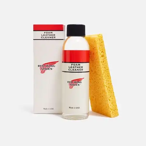 Red Wing's Foam Leather Cleaner