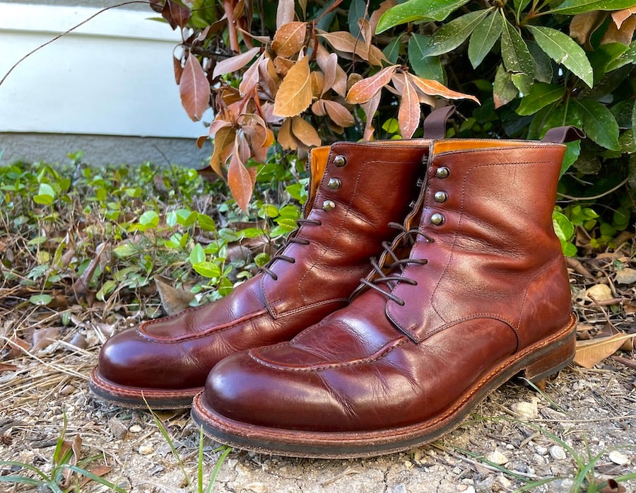 beckett simonon moc toe boots