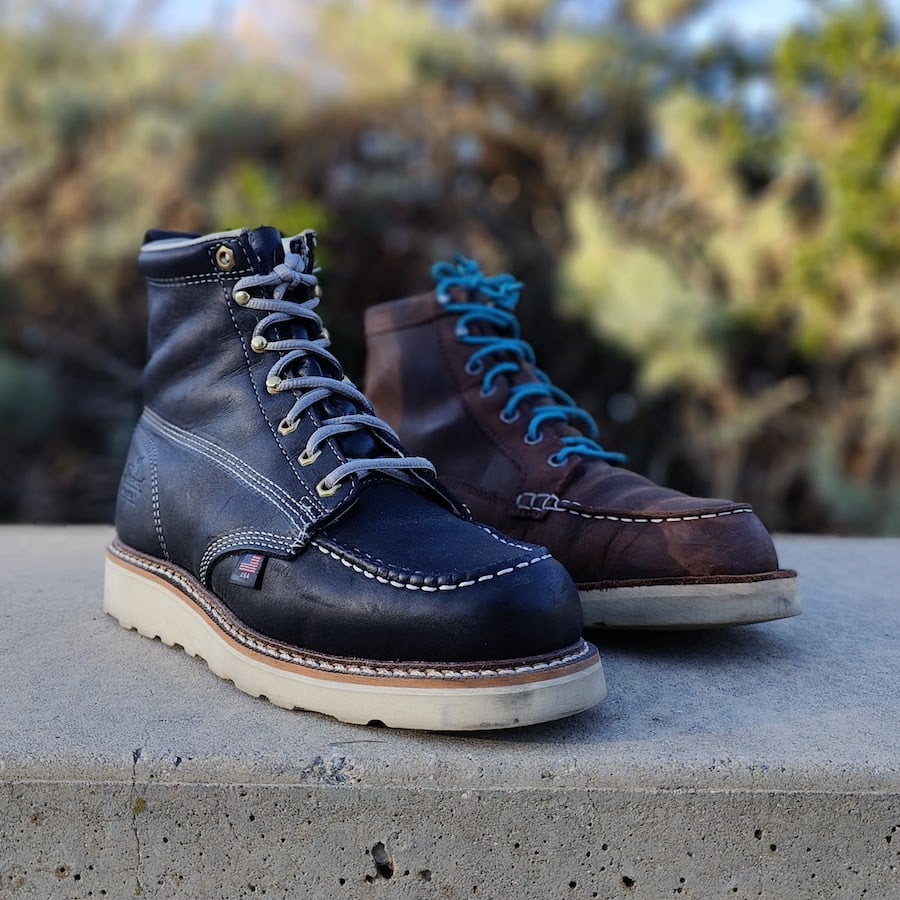 Black thorogood boots online