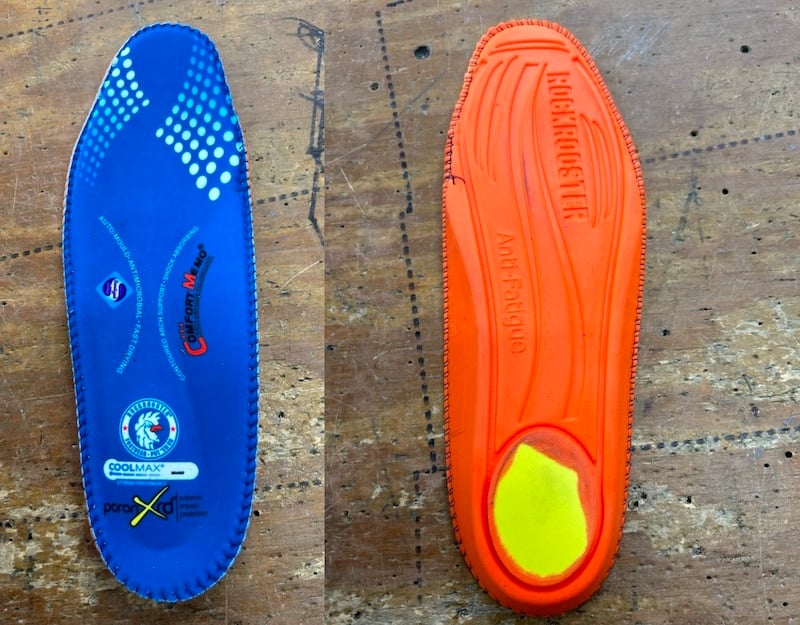 Best boot insoles hot sale for work