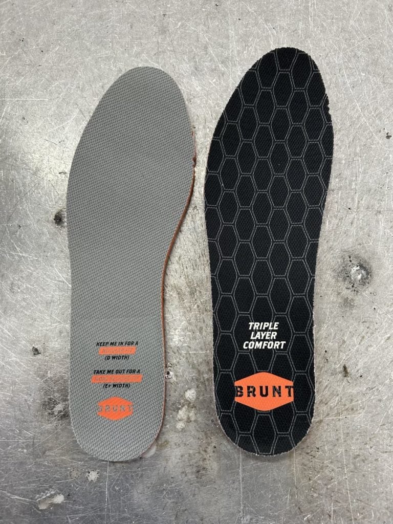 brunt perkins boot insole