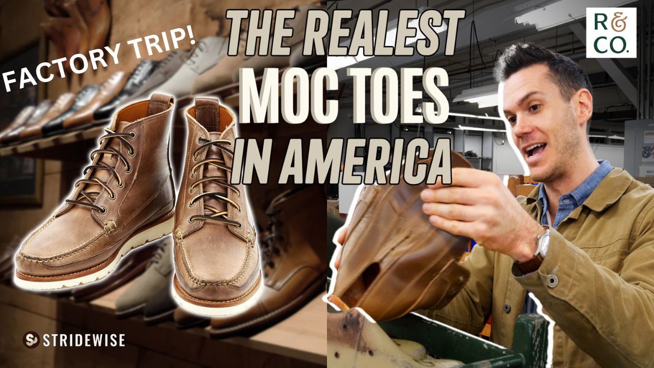 American Bootmaking How Rancourt Makes the Realest Moc Toes Stridewise