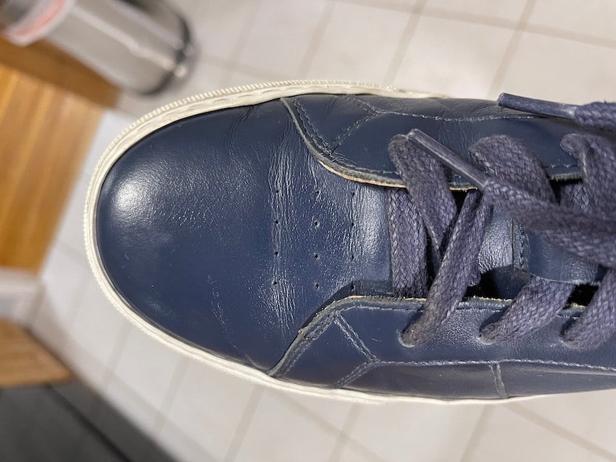 greats royale sneaker ventilation holes