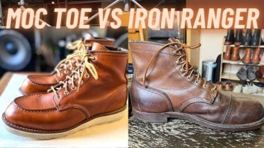 Red Wing Iron Ranger vs Moc Toe Boots | Sizing, Style, and Comfort Comparison