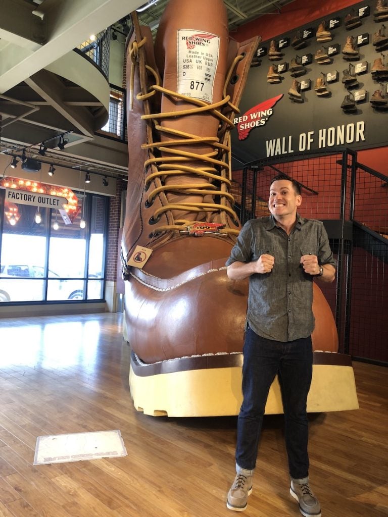 nick at red wing 877 giant boot