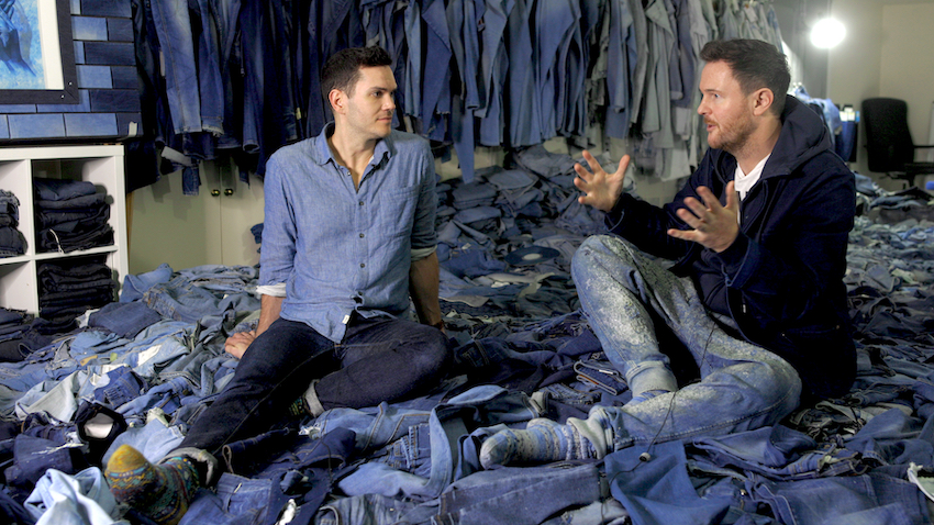 nick interviewing ian berry denim