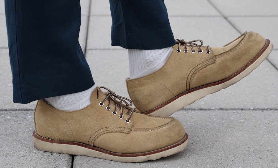 Red wing moc oxford