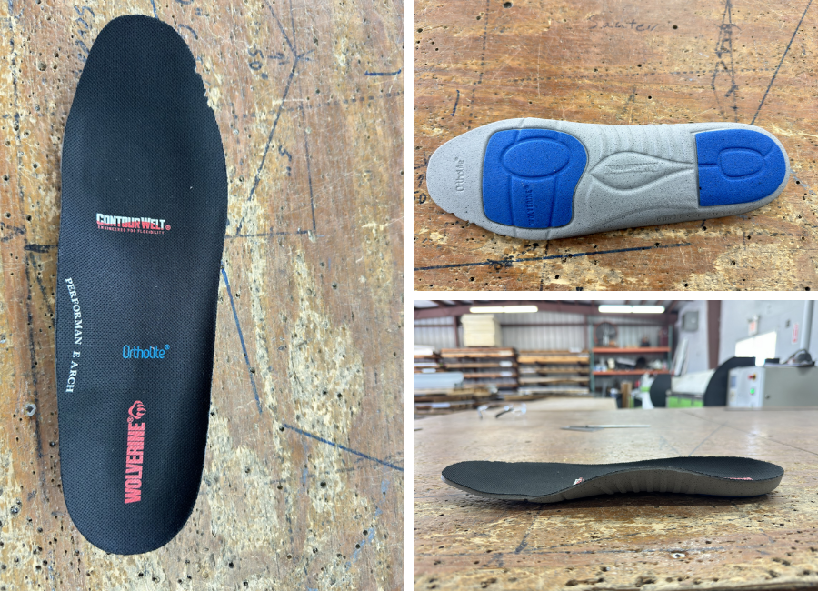 Wolverine overpass insole, some of the most comfortable I've worn