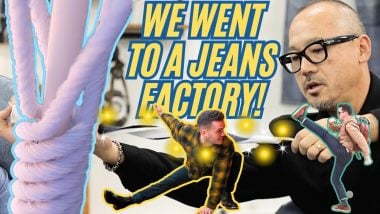 We went to a jeans factory stridewise youtube thumbnail