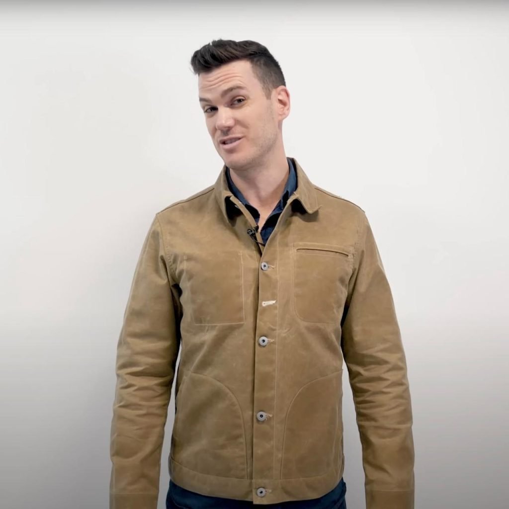 Nick in the rogue territory wax jacket, size xl