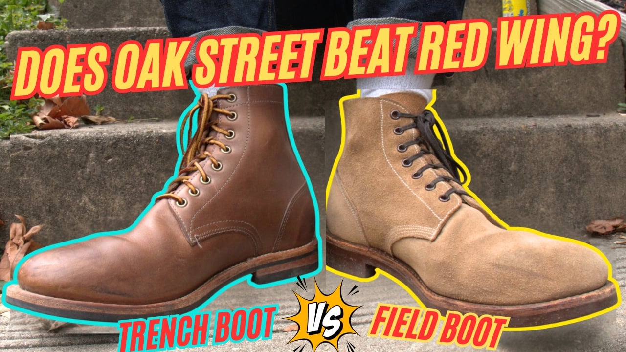 Oak Street Bootmakers Review: Military Boot Showdown (Trench