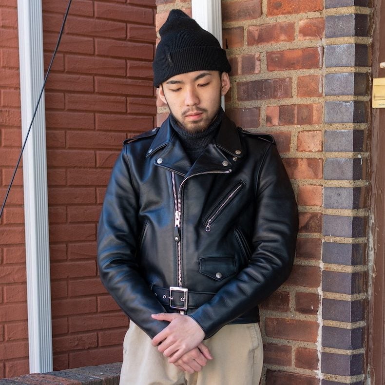 Schott nyc 618 perfecto leather jacket edited