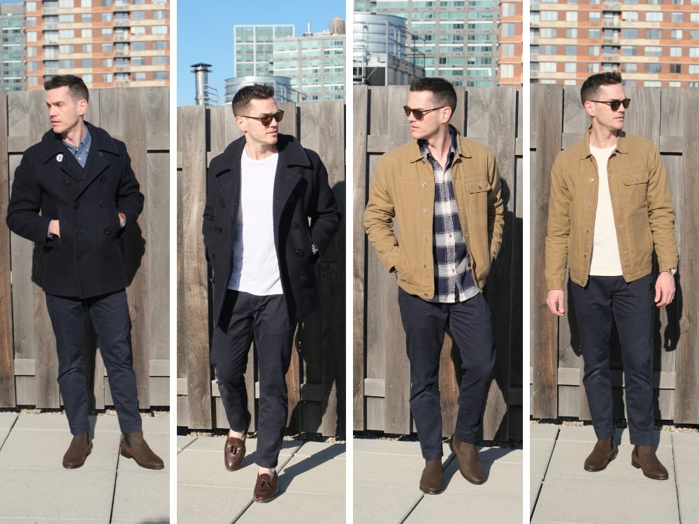 Capsual outfit jackets