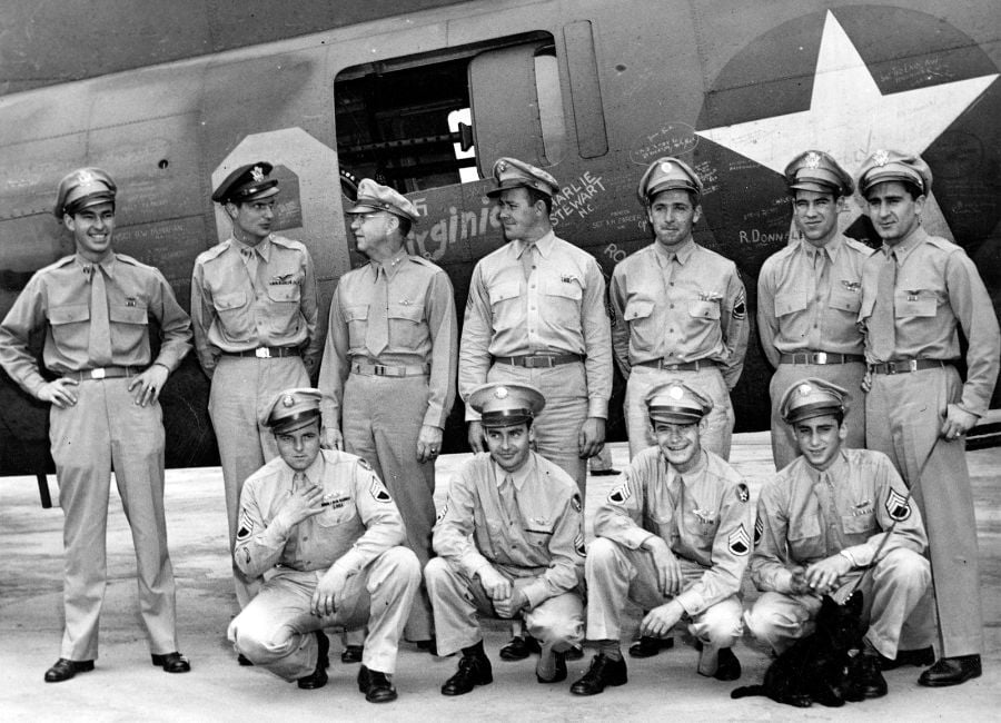 Memphis belle crew khaki
