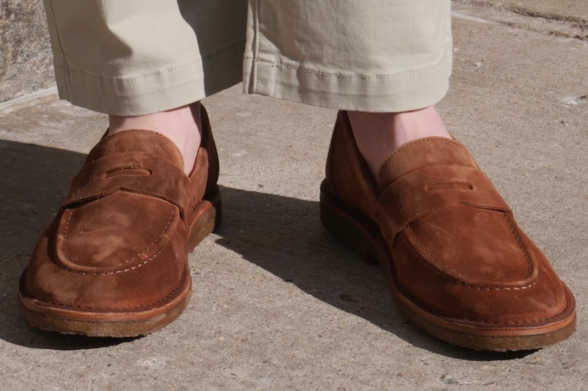 Astorflex fastflex suede loafers