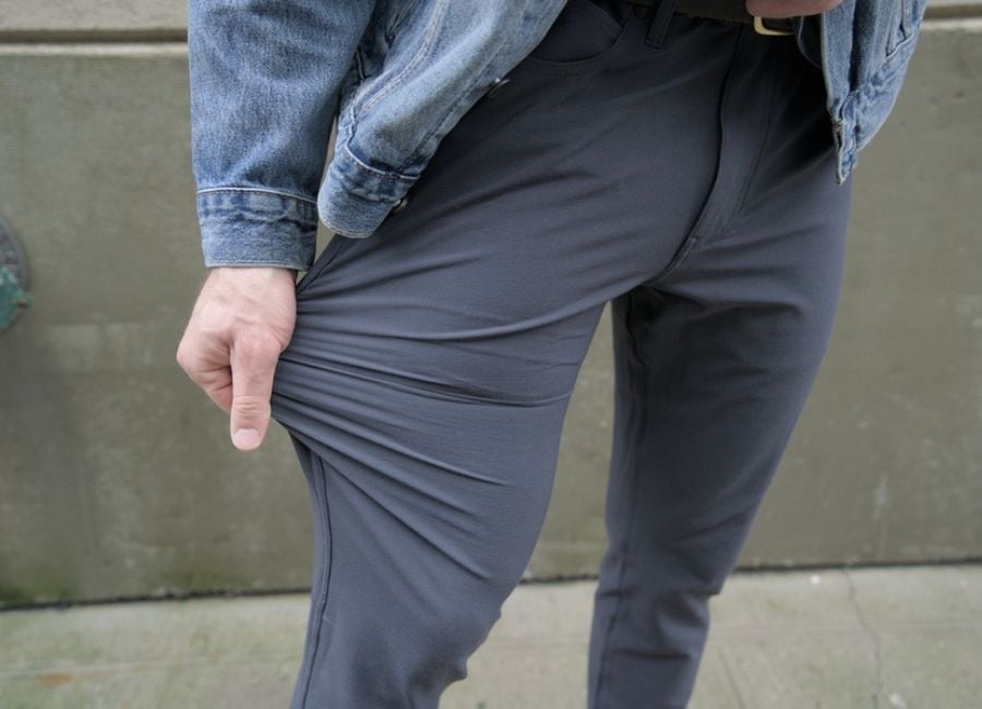 Proof 72 hour wool travel pants stretch
