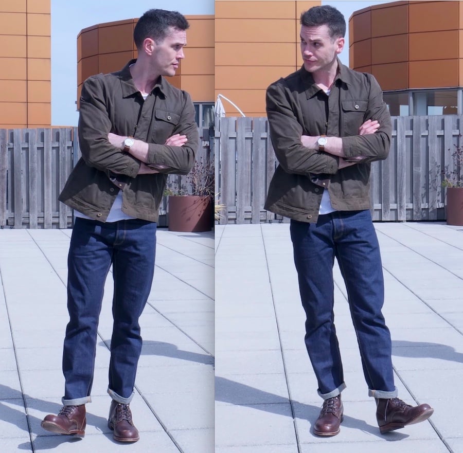 Benzak easy fade selvedge jeans wolverine 1000 mile