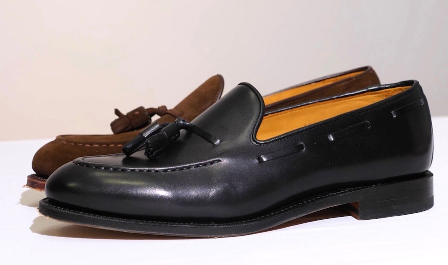 Meermins formal tassel loafer calfskin