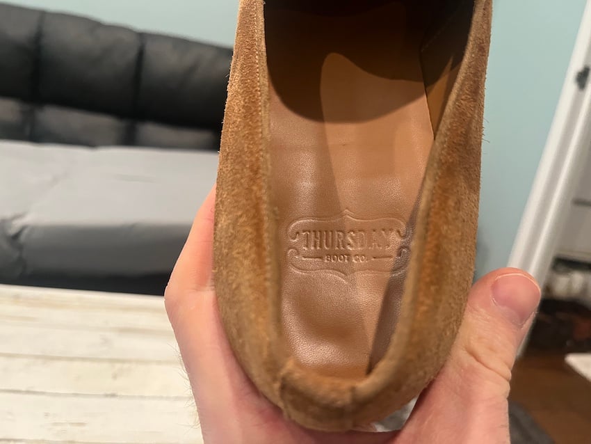 Thursday loafer eva foam insole