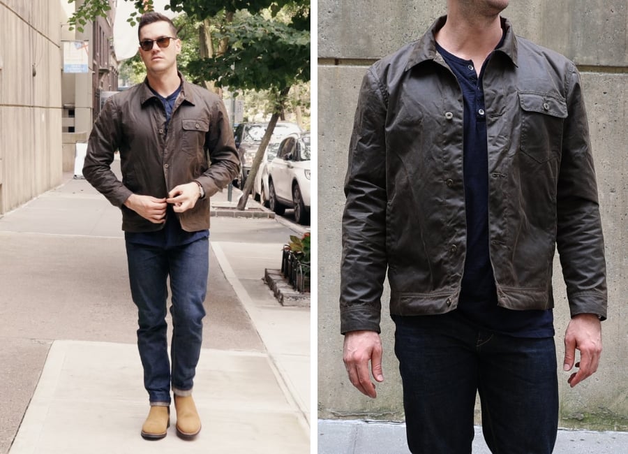 Thursday waxed canvas jacket pros cons
